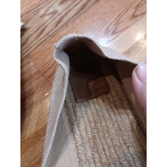 Women’s Tory Burch Canvas Espadrille Tan Brown Size 11! - Picture 4 of 7